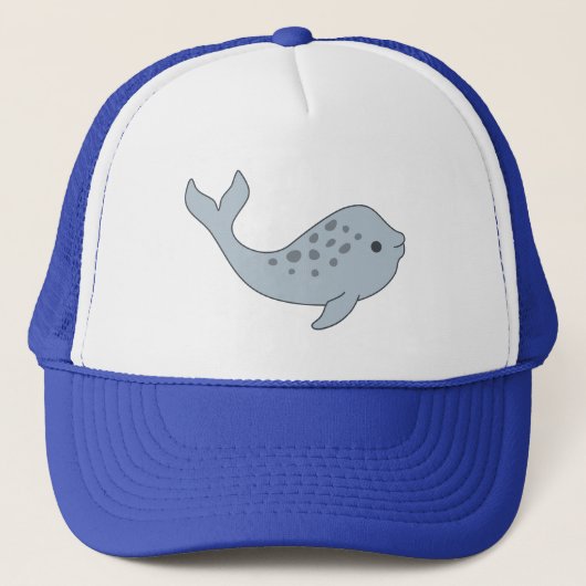 Tuskless Narwhal Trucker Hoed Trucker Pet (Voorkant)