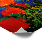 tusscaanse papaver 45 poster (Hoek)