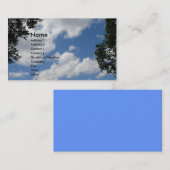 Tussen 2 Visitekaartje bomen (Voorkant / Achterkant)