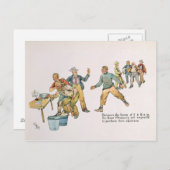 Tussen 7 en 8 uur briefkaart (Voorkant / Achterkant)