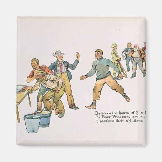 Tussen 7 en 8 uur magneet (Voorkant)