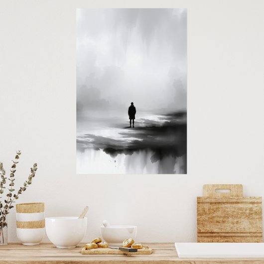 Tussen Afscheid en Dageraad Poster (Keuken)