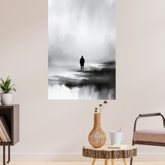 Tussen afscheid en zonsopgang poster (Woonkamer 3)