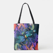 ...tussen bladeren en kleuren tote bag (Achterkant)