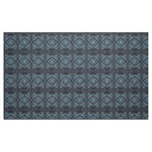 Tussen blauwe abstracte aquarel kunst stof (Fat Quarter)