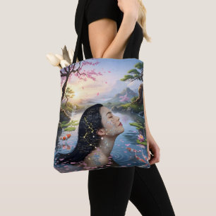"Tussen Bloesem en Formule" – Een digitaal portret Tote Bag