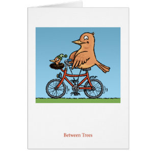 Tussen bomen en vogelkaart