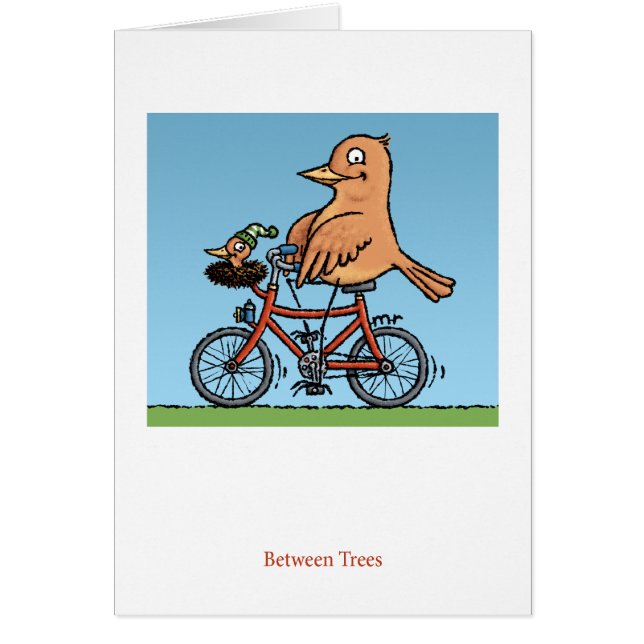 Tussen bomen en vogelkaart (Voorkant)