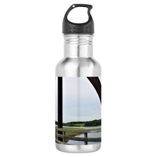 Tussen de Bars van Roest Waterfles (Voorkant)