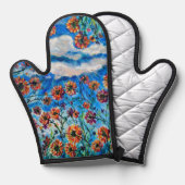 Tussen de bloemenvelden ovenwant (Voorkant / Achterkant)