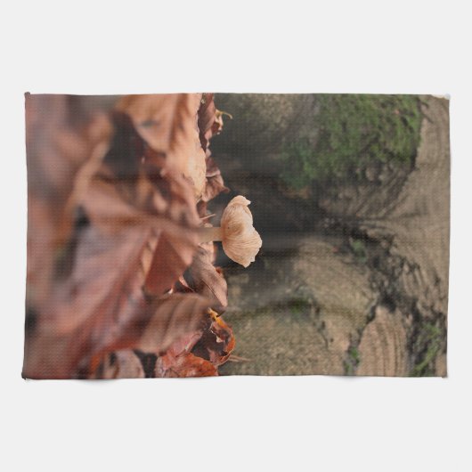 Tussen de boomstammen theedoek (Horizontaal)