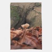 Tussen de boomstammen theedoek (Verticaal)