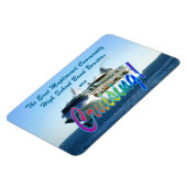 Tussen de Buoys Stateroom Deurmarker Magneet (Linkerzijde)