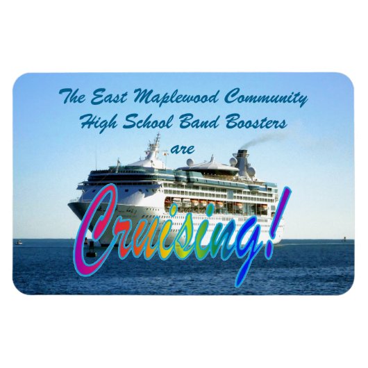 Tussen de Buoys Stateroom Deurmarker Magneet (Horizontaal)