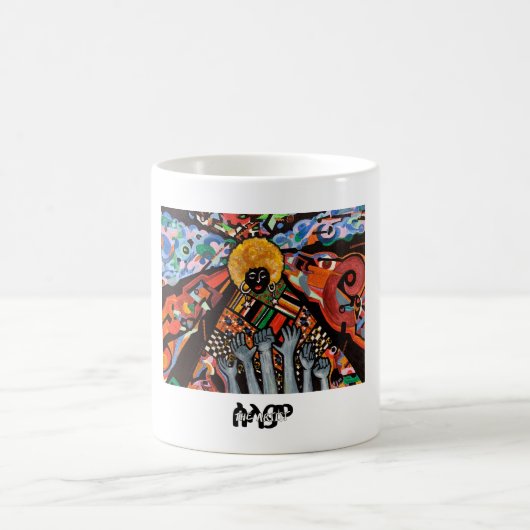 Tussen de chaos sta ik op koffiemok (Center)