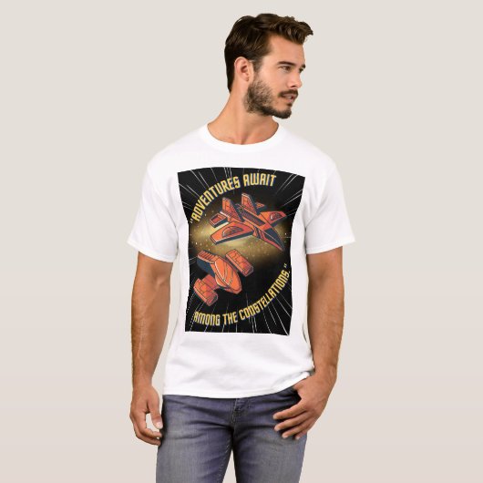 TUSSEN DE CONSTELLA T-SHIRT (Voorkant volledig)