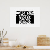 Tussen de demonen poster (Keuken)