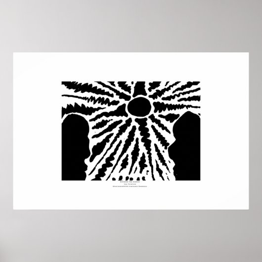 Tussen de demonen poster (Voorkant)