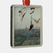 Tussen de hemel en de aarde, 1862 metalen ornament (Rechts)