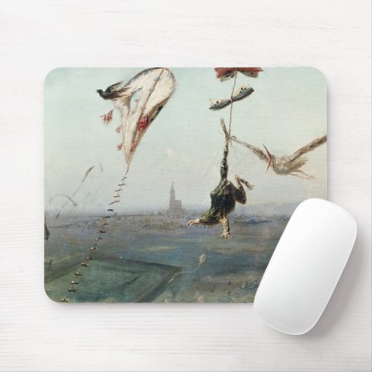 Tussen de hemel en de aarde, 1862 muismat (Met muis)