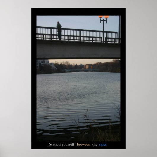 Tussen de hemel poster (Voorkant)