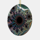 Tussen de keramische decoratie van vouwen (Rechts)