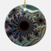 Tussen de keramische decoratie van vouwen (Achterkant)