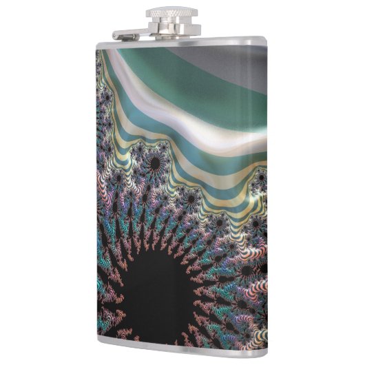 Tussen de kolf van het vouwvat heupfles (Links)