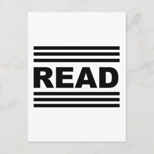 Tussen de lijnen lezen briefkaart