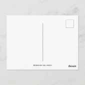 Tussen de Oaks (winter) Briefkaart (Achterkant)