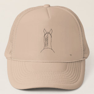 Tussen de Oren Paard Trucker Hoed Pet