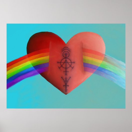 Tussen de regels door poster (Voorkant)