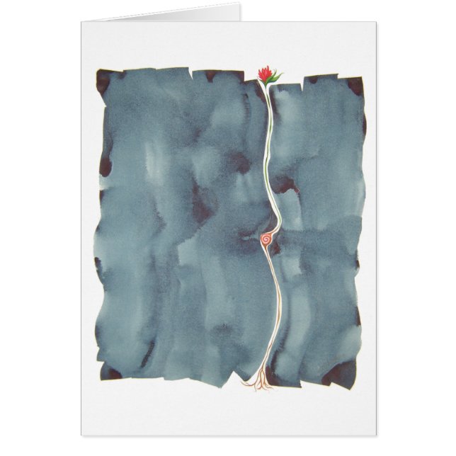 Tussen de Rock en de Hard Place Card (Voorkant)