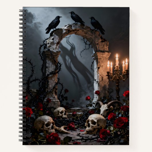 Tussen de Ruïnes Notitieboek (Voorkant)
