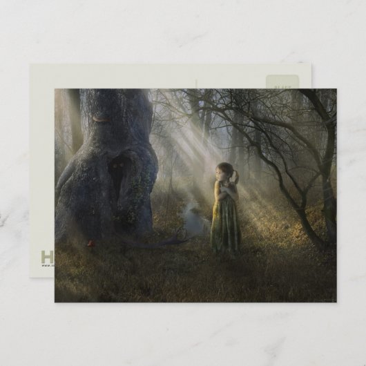 Tussen de schaduwen | Fairytales Briefkaart (Voorkant / Achterkant)