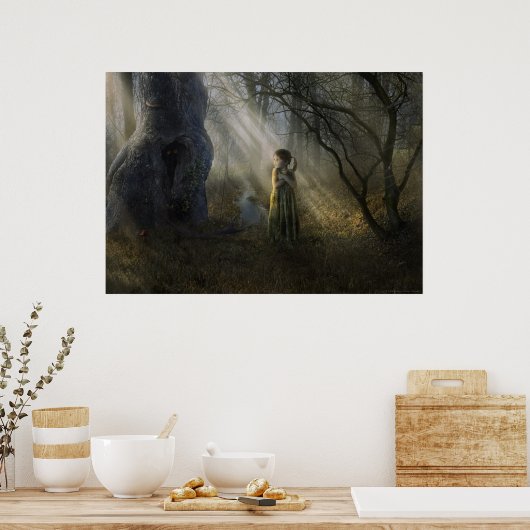 Tussen de schaduwen - Poster (Keuken)