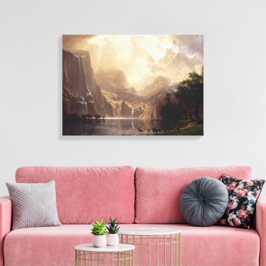 Tussen de Sierra Nevada Canvas Afdruk (Insitu (Woonkamer))