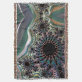 Tussen de vouwen gooien deken (Voorkant Verticaal)