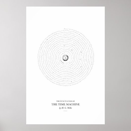 Tussen de woorden: De tijdmachine Poster (Voorkant)