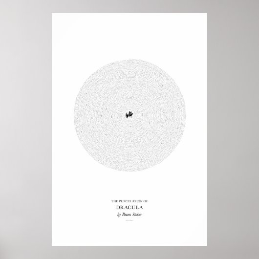 Tussen de woorden: Dracula Poster (Voorkant)