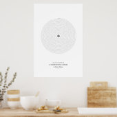 Tussen de woorden: een kerstlied poster (Keuken)