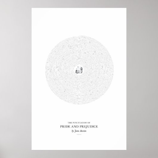 Tussen de woorden: Pride en Prejudice Poster (Voorkant)