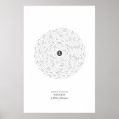 Tussen de woorden: Sonnets van Shakespeare Poster (Voorkant)