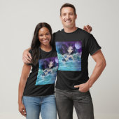 Tussen de zachte zeemeermin T-shirt (Unisex)