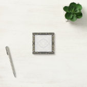 Tussen donker geel abstract aquarel kunst post-it® notes (Kantoor)