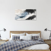 Tussen Drift en Besluit Canvas Afdruk (Insitu (Slaapkamer))