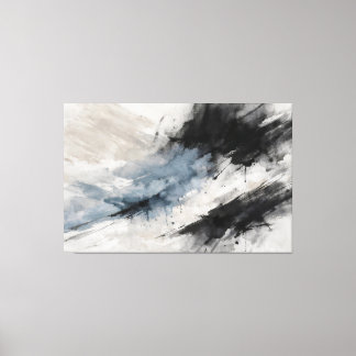 Tussen Drift en Besluit Canvas Afdruk