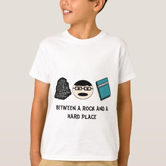 Tussen een Rock en een Hard Place Girl's T-shirt (Voorkant)