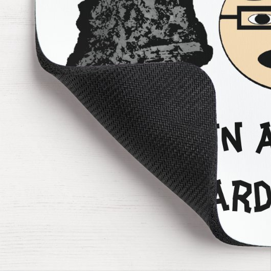 Tussen een rots en een harde Mousepad Muismat (Hoek)