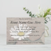 Tussen een rots en een harde plek kaart (Staand voorkant)